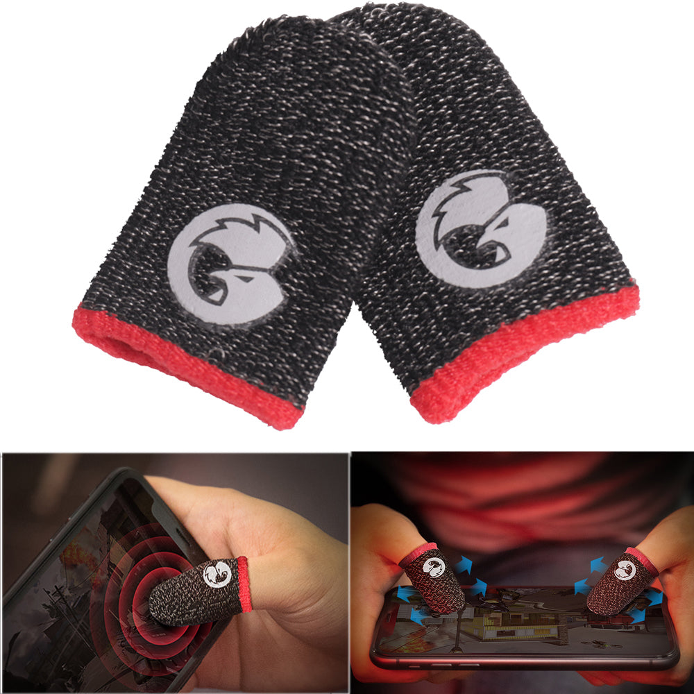 1 Pair GameSir Sensitive Sweat-proof Anti-slip Breathable Mobile Phone Game Playing Finger Cover 1 Pair GameSir Sensitive Sweat-proof Anti-slip Breathable Mobile Phone Game Playing Finger Cover